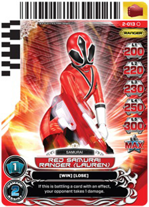 Red Samurai Ranger (Lauren) 013